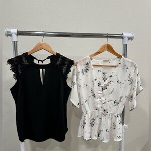 TWO Women’s Blouses, Small